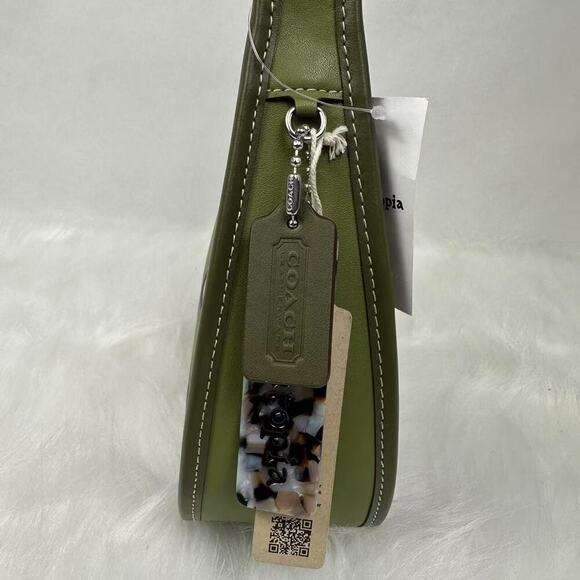 Coach Ergo bag In Coachtopia Leather With Butterfly Print Rainbow CQ828 NWT - Picture 2 of 10